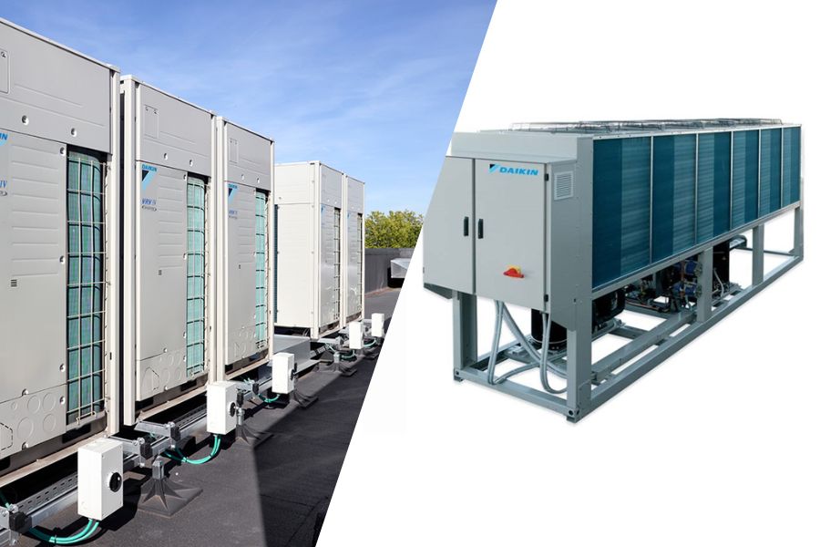 Giải Pháp Điều Hòa Cho Nhà Xưởng: Nên Dùng VRV Hay Chiller?