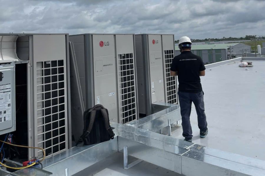 Lắp Đặt Máy Lạnh Trung Tâm VRV Tại Bình Dương