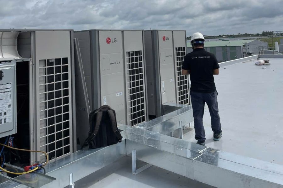 Lắp Đặt Máy Lạnh Trung Tâm VRV Tại Bình Thuận