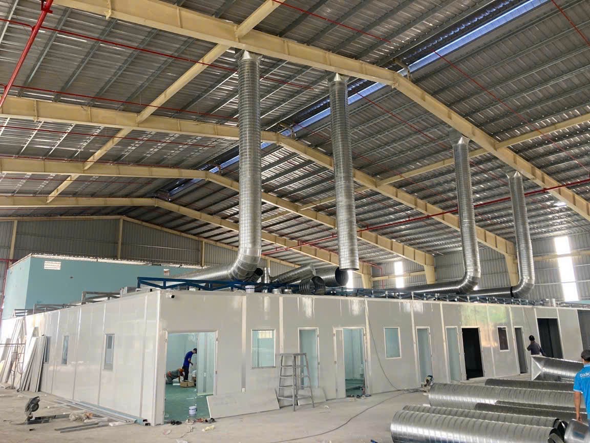 LẮP ĐẶT ĐIỀU HOÀ CÔNG NGHIỆP TẠI LONG AN