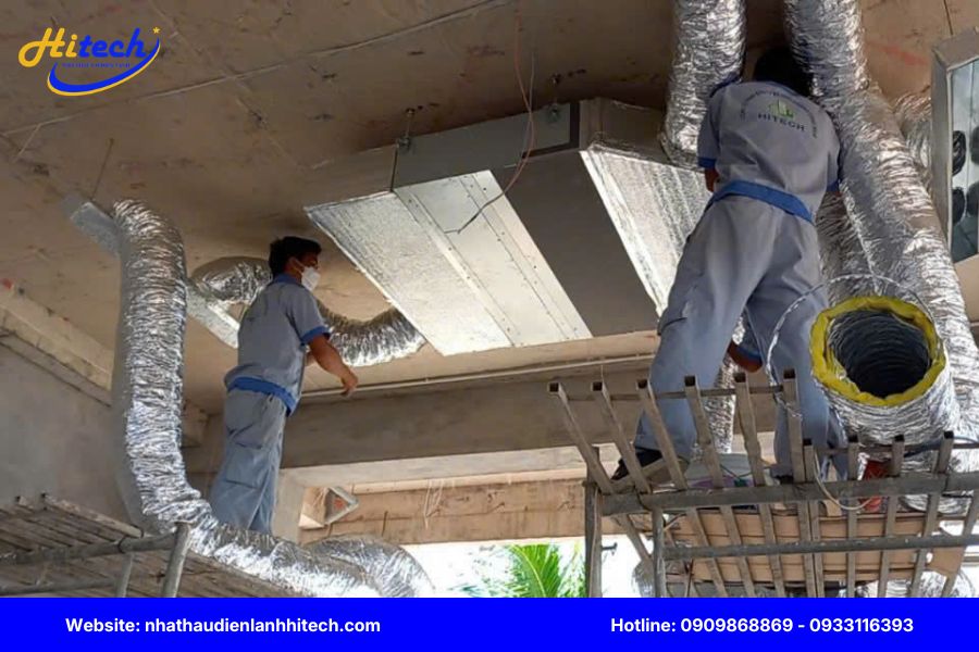 Báo giá thi công lắp đặt máy lạnh âm trần chi tiết và minh bạch