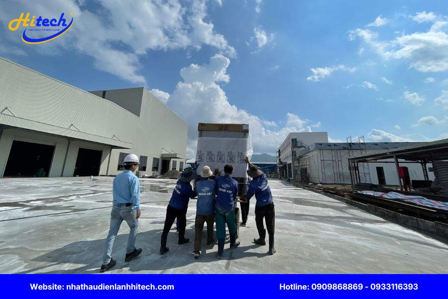 Quy trình lắp đặt điều hòa trung tâm VRV biệt thự tại HITECH