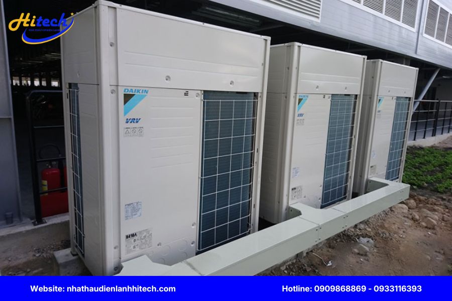 Quy trình lắp đặt điều hòa trung tâm VRV căn hộ tại HITECH