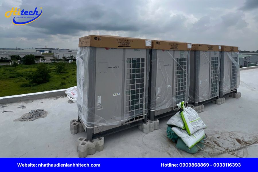 Quy trình lắp đặt máy lạnh trung tâm VRV tại Bình Dương tại HITECH