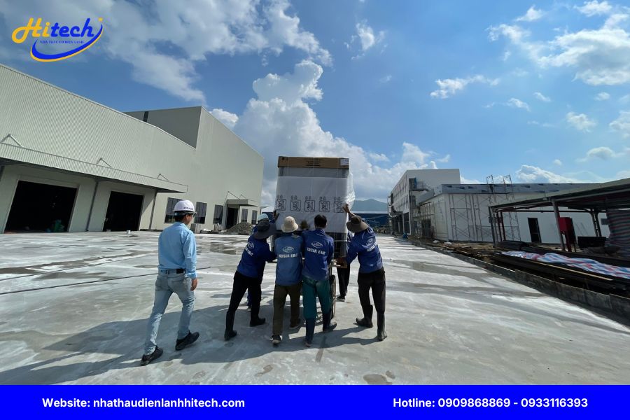 Quy trình lắp đặt máy lạnh trung tâm VRV tại Bình Thuận tại HITECH